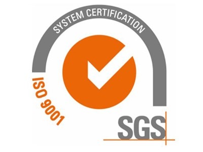 SGS system certification mark: ISO 9001
